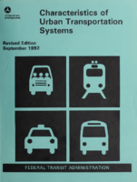 Characteristics of Urban Transportation Systems  Revised Edition