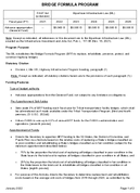 Bridge Formula Program