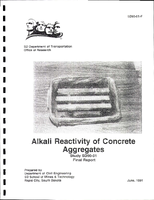 Alkali Reactivity of Concrete Aggregates
