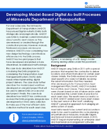 Developing ModelBased Digital Asbuilt Processes at Minnesota Department of Transportation