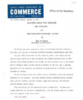 Secretary of Commerce John T Connor Speeches January 1966
