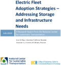 Electric Fleet Adoption Strategies  Addressing Storage and Infrastructure Needs