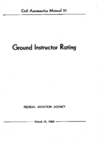 CAM 51 Ground Instructor Rating 1962