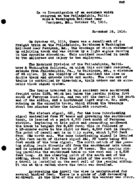 Interstate Commerce Commission Report of the Accident  Investigation Occurring on the PHILADELPHIA BALTIMORE AND WASHINGTON RAILROAD PERRYMAN MD