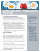United States  Japan  European Union probe data