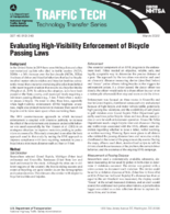 Evaluating HighVisibility Enforcement of Bicycle Passing Laws Traffic Tech