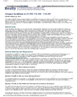 Airspace Guidelines to 23 CFR 710405  710407 Revised August 10 2010