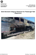Side Structure Integrity Research for Passenger Rail Equipment 2022