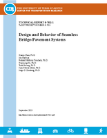 Design and Behavior of Seamless BridgePavement Systems