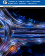 Commercial Drivers License Prosecution Adjudication and Data Transmission