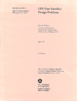 GPS UserInterface Design Problems