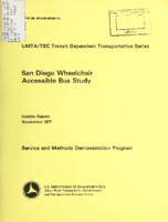 San Diego Wheelchair Accessible Bus Study