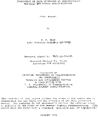 Evaluation of data generated by statistically oriented endresult specifications  final report