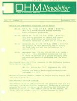 Office of Hazardous Materials Newsletter September 1972