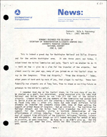 Remarks Prepared for Delivery by Secretary of Transportation Elizabeth Hanford Dole Airports Transfer Ceremony