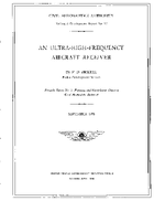 An UltraHighFrequency Aircraft Receiver