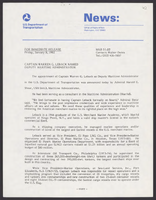 MARAD News Releases 19822001