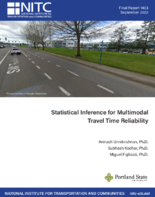 Statistical Inference for Multimodal Travel Time Reliability