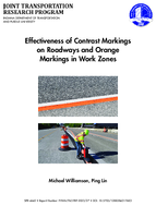 Effectiveness of Contrast Markings on Roadways and Orange Markings in Work Zones