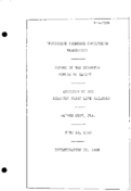 Interstate Commerce Commision Report of the Accident  Investigation Occuring on the ATLANTIC COAST LINE RAILROAD HAINES CITY FLA