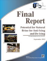 Potential for Natural Brine for AntiIcing and DeIcing