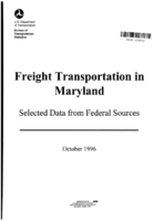 Freight Transportation in Maryland Selected Data from Federal Sources