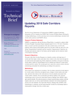 Updating 2019 Safe Corridors Reports Technical Brief