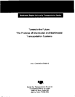 Towards the Future The Promise of Intermodal and Multimodal Transportation Systems