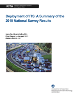 Deployment of ITS  a summary of the 2010 national survey results