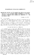 Interstate Commerce Commission Report of the Accident  Investigation Occurring on the PENNSYLVANIA RAILROAD MANHATTAN TFR NJ