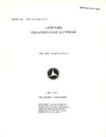 Flight plans STOL avionics flighttest program