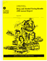 Drug and Alcohol Testing Results  1995 Annual Report