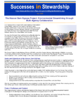 Successes in Stewardship  The Hoover Dam Bypass Project Environmental Streamlining through MultiAgency Collaboration