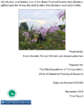 Distribution and Habitat Use of the Rusty Patched Bumble Bee Bombus affinis and the YellowBanded Bumble Bee Bombus terricola in Ohio