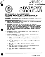 AC 150534544 Specification for L858 Retroreflective Taxiway Guidance Signs