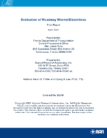 Evaluation of Roadway WormsDistortions