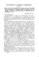 Interstate Commerce Commission Report of the Accident  Investigation Occurring on the CINCINNATI HAMILTON AND DAYTON RAILWAY INDIANAPOLIS IN