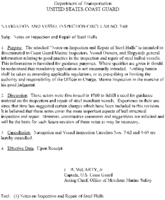 Notes on Inspection and Repair of Steel Hulls