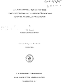 A Laboratory Study of the Effectiveness of Various Chemicals as Soil Stabilizing Agents