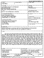 US75 North Central Expressway Reconstruction May 1992 Traffic Conditions