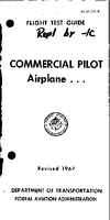 AC 611171B Flight Test Guide Commercial Pilot Airplane