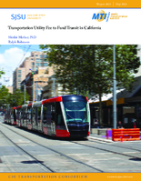 Transportation Utility Fee To Fund Transit in California