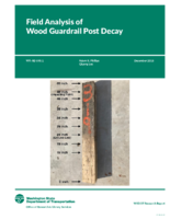 Field Analysis of Wood Guardrail Post Decay