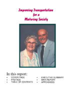 Improving Transportation for a Maturing Society