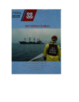MV Santa Clara I  Board of Inquiry Report Concerning The Loss of Hazardous Materials Near the New Jersey Coast on 3 January 1992