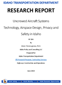 Uncrewed Aircraft Systems Technology Airspace Design Privacy and Safety in Idaho