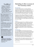Methodology for Risk Assessment of PostTensioning Tendons Tech Brief