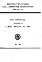 CAM 50 Flying School Rating 1946