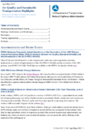 Air Quality and Sustainable Transportation Highlights AprilMay 2017