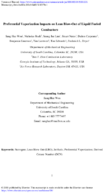Preferential Vaporization Impacts on Lean BlowOut of Liquid Fueled Combustors